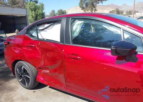 2025 Nissan Versa 1.6 Sr from USA, damaged, VIN 3N1CN8FV9SL847737